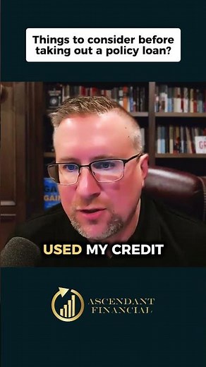 What are the first things you need to consider before taking out a policy loan?