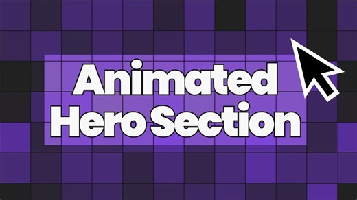 React - ✅💯 简单易学！Framer Motion Hero区网格特效教程，新手也能做出炸裂效果！🎉