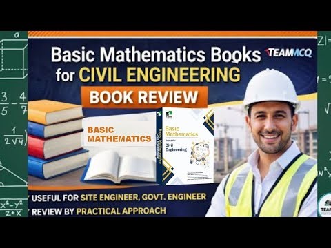 BASIC MATHEMATICS BOOK FOR CIVIL ENGINEERING| CIVIL ENGINEERING MATH FORMULA BOOK BY PRACTICE USE