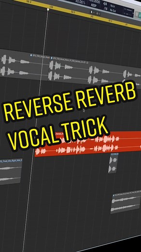 Reverse Reverb Vocal Trick Tutorial