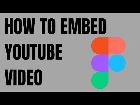 How to Embed a Youtube video on Figma