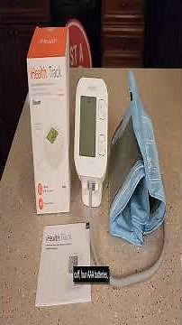 iHealth Track Smart Blood Pressure Monitor with Wide Range Cuff and Bluetooth for iOS and