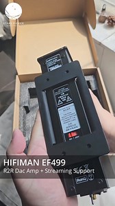 1.6K views · 22 reactions | ⭐️HIFIMAN EF499 Unboxing Stream music directly from your phone or network-attached storage (NAS) with this DAC Amp that boasts a discrete R2R DAC design for natural, detailed sound. #hifiman #audiophile #R2R #analog #DACAMP #chifi #streamer | Stars Picker Audio Library 摘星知音 | Facebook