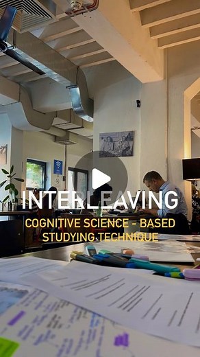 Ana Georgieva on Instagram: "✨Interleaving explained ⬇️⬇️⬇️ Cognitive science supports interleaving because it supports the “spacing effect,” which shows that distributing learning over time is more effective than massed practice. The image you screenshot shows a typical study session. You have many subjects in one semester so you block your time by subjects. Subject A, subject B, subject C. If you study one subject for 3 or 4 hours, you are more likely to lose concentration the last half an hou