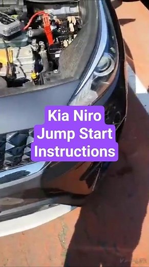 KIA NIRO 1.6 GDi HEV 2016 - 2022 | Jump Start Instructions