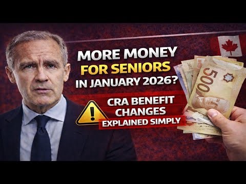 More Money for Seniors in January 2026 CRA Benefit Changes Explained Simply