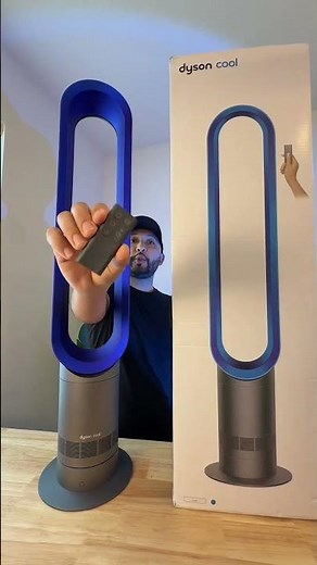 Dyson ❄️🧊 Bladeless Cooling and Oscillating Fan is so powerful #coolingfan #dysonfan #bladelessfan