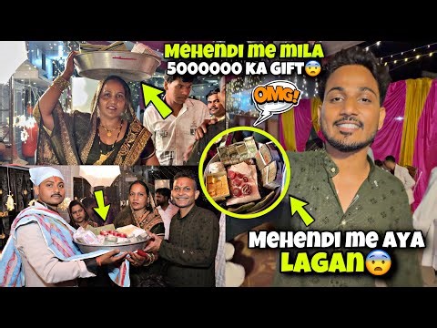 Mehendi ma ayaa 50’00000 ka Gift😨|Mehendi vlog❤️|Shadi Vlog day-15
