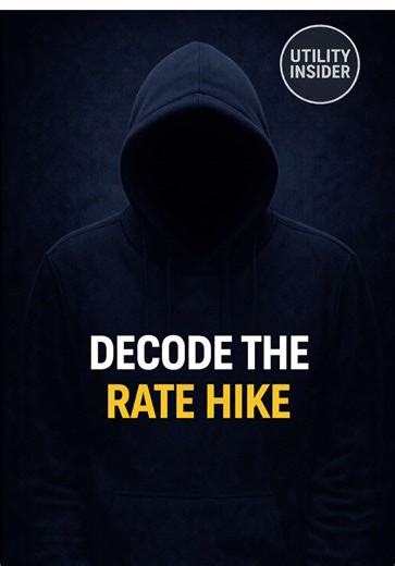 How To Read A Rate Hike Like A Pro #PowerLeaks #UtilityInsider #ElectricBill #RateHike #FinePrint