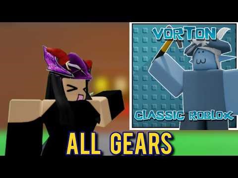 All gears in Vorton | Roblox