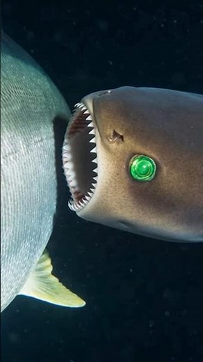 The Shark That Takes Perfect Bites 😳