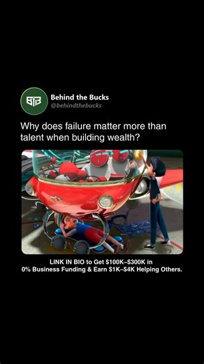 Behind the Bucks on Instagram: "Meet the Robinsons revolves around one principle: “Keep Moving Forward.” The film reframes failure as feedback, not defeat. Every invention that breaks teaches the inventor what works next, which is how progress is actually made. In business and investing, the people who win aren’t the ones who avoid mistakes, they’re the ones who learn faster than everyone else. Wealth compounds when lessons are applied quickly. Failure only becomes expensive when you refuse to a