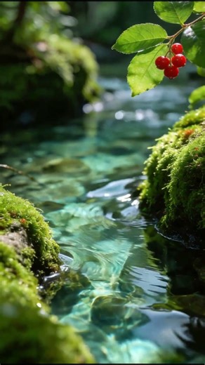 Peaceful Forest Water🌲#rshorts #asmr #療癒音樂 #超級放鬆