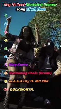 TOP 10 BEST KENDRICK LAMAR SONGS 🎵#shorts #viralshorts