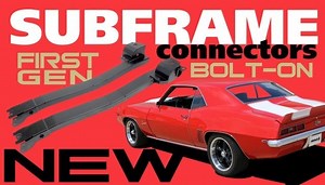1967-1969 Camaro Firebird Bolt-On Subframe Connectors | Ridetech