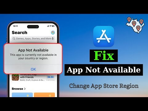 How To Fix "This app is not available in your country or region" On iPhone | App Store Region Error