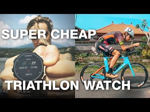 Best Entry Level SUPER CHEAP Triathlon GPS Watch For Beginners | Garmin 735xt