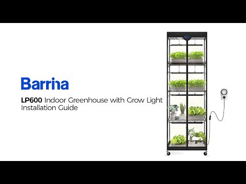 Barrina LP600 Mini Greenhouse with Grow Lights | Installtion Guide