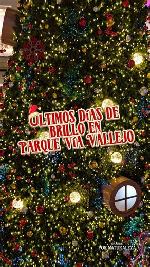 Sigue disfrutando del brillo en Parque Vía Vallejo y ven a tomarte todas las fotos que puedas antes de que se retire todo. ¡Nos vemos aquí! ❤✨ #arquitectura #goodvibes #dondeir #decoraciones Todo el centro comercial a solo un clic: www.parqueviavallejo.com/ | Parque Vía Vallejo