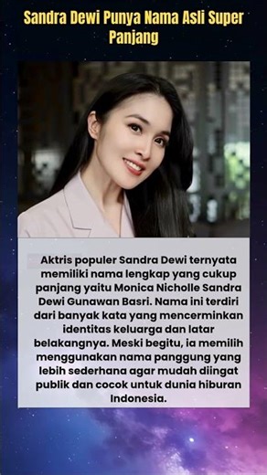 Sandra Dewi Punya Nama Asli Super Panjang #GosipArtis #dramakorea #TrendingShorts