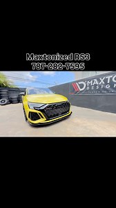160 reactions · 5 comments | Maxton Design Bodykit on Audi RS3 (Front spoiler, side skirts, rear center diffuser and rear side splitters) #maxtondesign #maxtonized #audi #audirs3 #ipwheels | Import Plus Wheels | Facebook