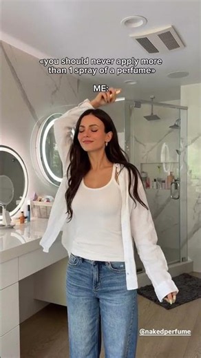 Victoria Justice over-sprays perfume #relatable