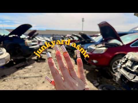 fast tapping around junkyard - lofi asmr for tingles