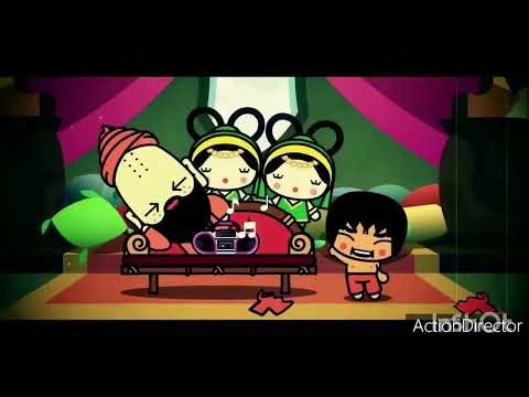 Pucca Dulce amor en la India lyrics en español castellano #pucca #garu