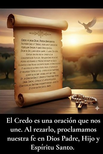 El poder del Credo: una oración que fortalece tu fe