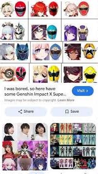 hoyoverse rangers super sentai theme song 5th opening season 4 #supersentai #genshinimpact #genshin