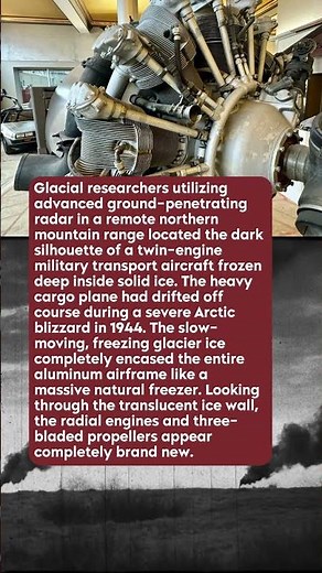 They Located a Lost Cargo Plane inside a Glacier —