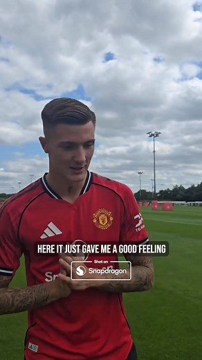 🎥 Benjamin Sesko FIRST interview as a #MUFC player. Part 4 | Old Trafford Update