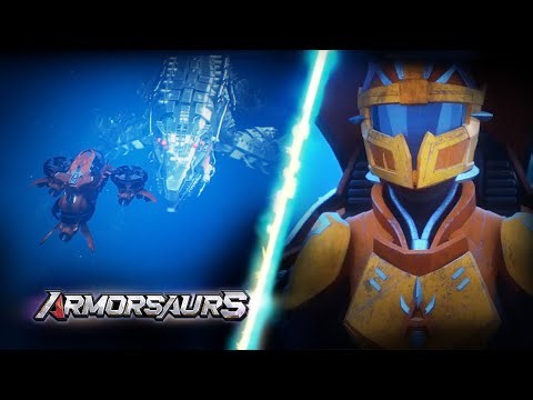 Underwater Dinosaur Battle | Armorsaurs