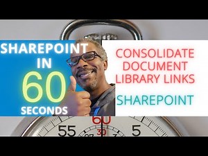 SharePoint: How To Consolidate Document Library Links In Pages And Navigation