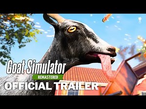 GOAT SIMULATOR REMASTERED Official Announcement Trailer | Gamescom 2024 | HD