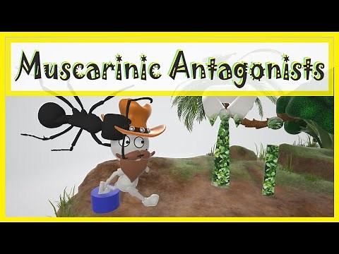 Muscarinic Antagonists (Mnemonic for the USMLE)