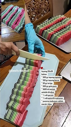 Ternyata semudah ini motong kue lapis tanpa lengket dan meleyot
