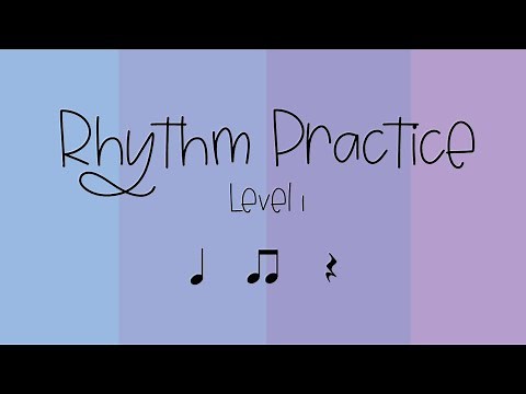 Rhythm Reading Practice: Level 1