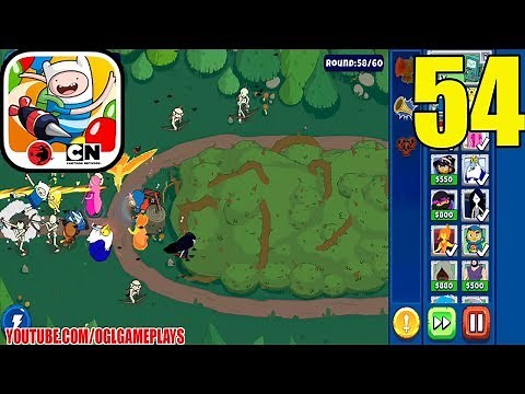 BLOONS ADVENTURE TIME TD - PATH CHOICE - EXTREME MODE - Gameplay 54