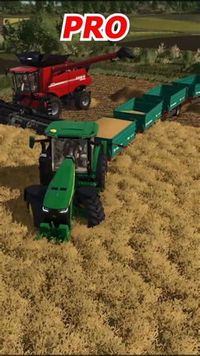 Noob vs Pro | Farming Simulator 25|#gaming #tractor #farmingsimulator25🚜💨