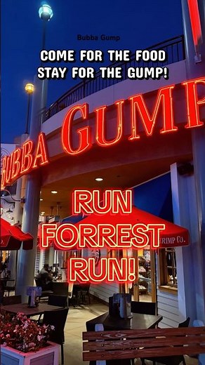 Dining at Bubba Gump in Long Beach California. #bubbagump