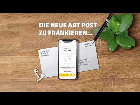 Mobile Briefmarke – Briefe mit dem Stift frankieren
