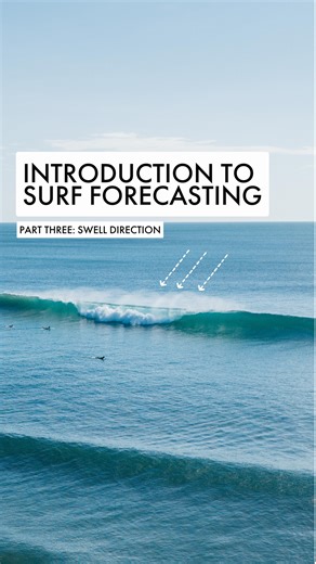 Surf Simply on Instagram: "Part 3/3 - Surf Forecasting Basics - Swell Direction Are you struggling to read surf forecasts? In these episodes, we introduce some of the metrics used on surf & wave forecasting websites in the first of a series on wave mechanics and meteorology. We’re going to cover subjects like Wave Period, Wind and Tide patterns, and how waves change as they approach shore. In this third part, we cover the basics of Surf Forecasts and the importance of swell direction. Follow for