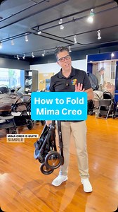 Quick Easy! 🙌 Here’s how to fold your Mima Creo stroller — no need to remove the car seat adapters! Just fold and go, stress-free. Designed to make parenting a little smoother. 💫👶 | Bambi Baby