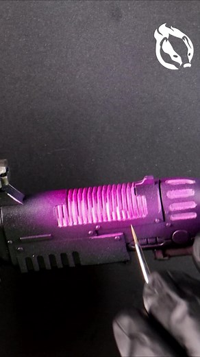 How to Paint Bright Hot Plasma Glow for Warhammer 40k Space Marines - #warhammer40k #spacemarines
