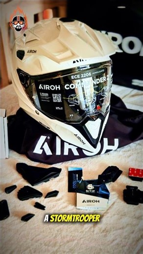 Airoh Commander 2 Unboxing🏍👌 #speedysebbies #unboxing #bikehelmet