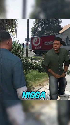 GTA 5 Lamar "nigga" scene #shorts #gta5