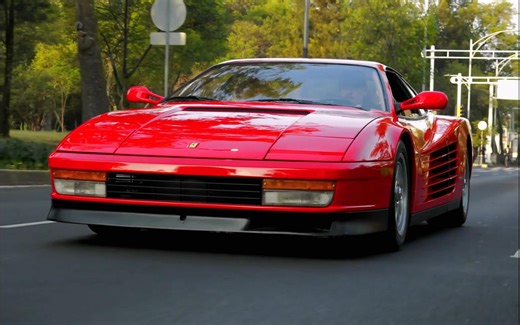 【4K】法拉利 Testarossa - 12缸水平对置发动机