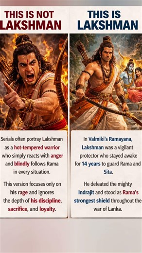 Who Is Lakshman? The Most Loyal Warrior of Ramayana ⚔️ #lakshman #ramayana #sanatandharma