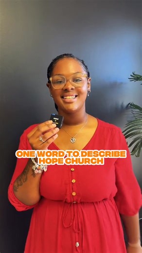 1.8K views · 24 reactions | Come find out for yourself this Sunday at 10:30AM — and maybe discover what your one word would be!  Your seat is waiting! | Hope Church Rockingham | Facebook